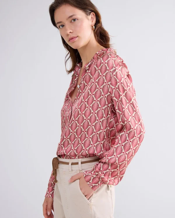 Blouse All-over Print>Summum Cheap