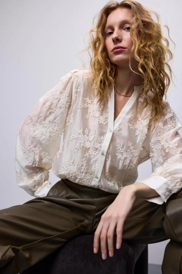 Blouse Bloemenkant>Summum Best