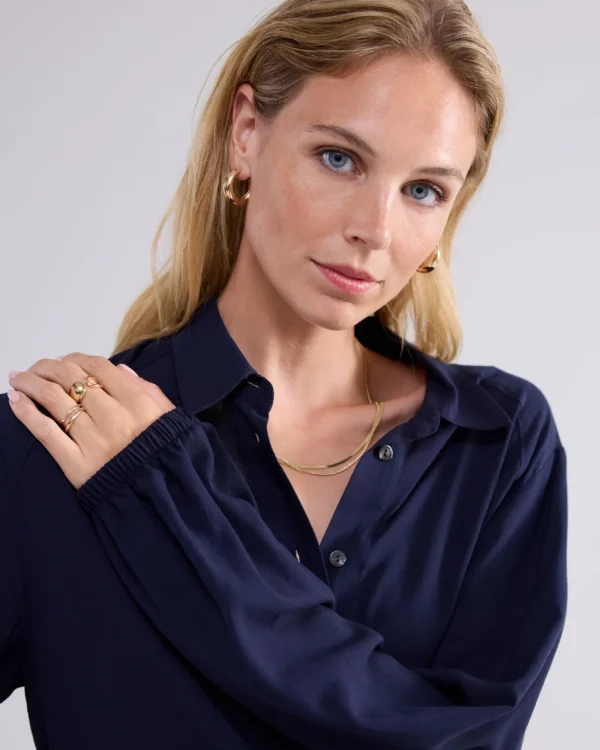 Blouse Bomberfit>Summum Discount