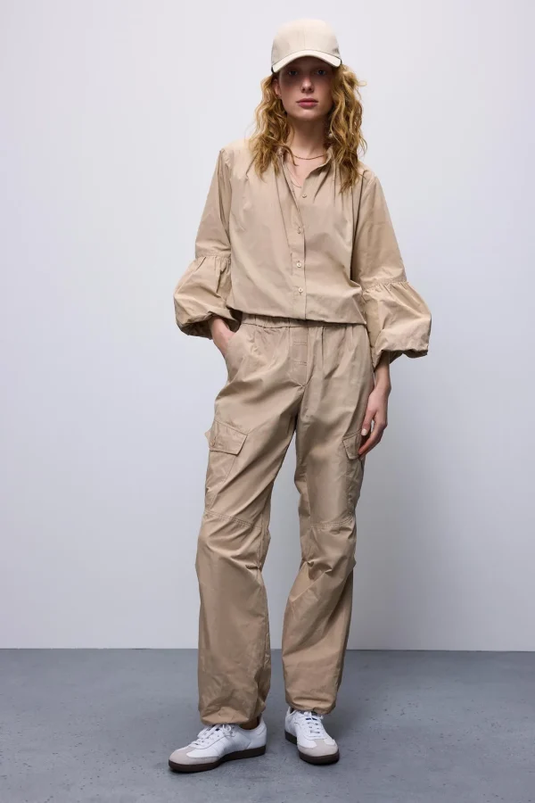 Blouse Met Ballonmouwen>Summum Flash Sale