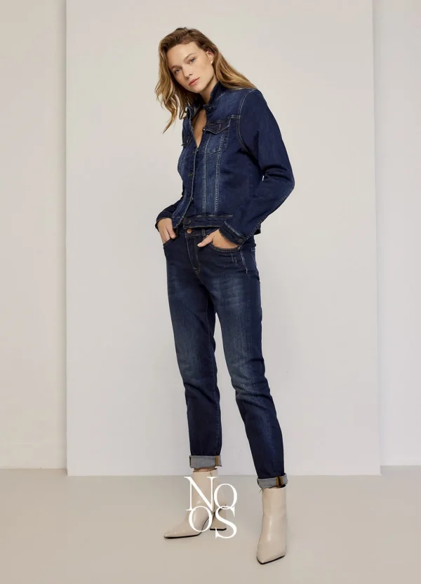 Blue Daze Denim Tapered Jeans>Summum Fashion