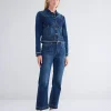 Bootcut Cropped Jeans>Summum Online