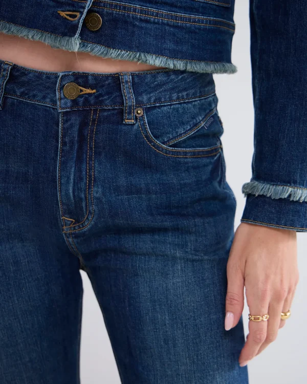 Bootcut Cropped Jeans>Summum Online