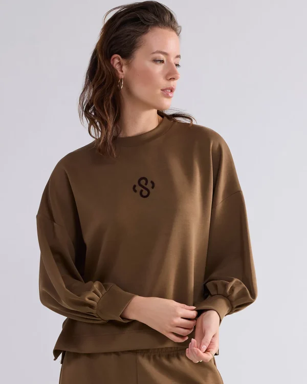 Boxy Sweatshirt Scuba>Summum Store