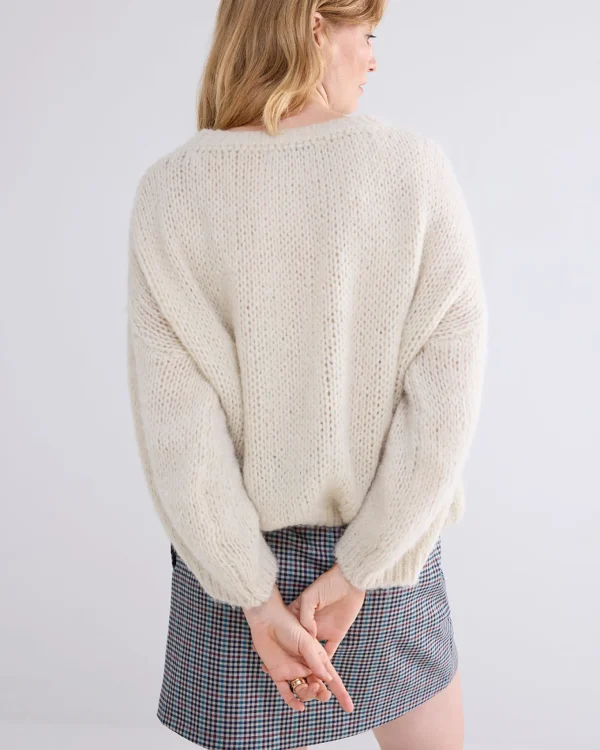 Boxy Trui Met Grove Steek>Summum Fashion