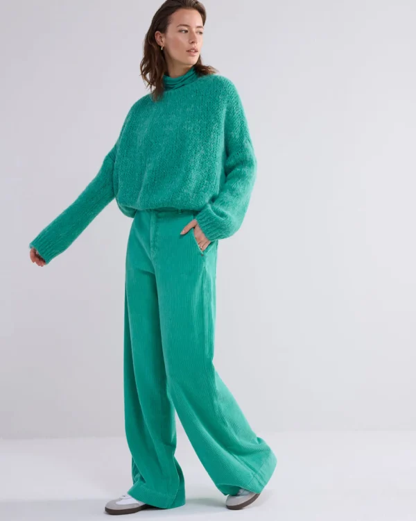 Boxy Trui Met Grove Steek>Summum Discount