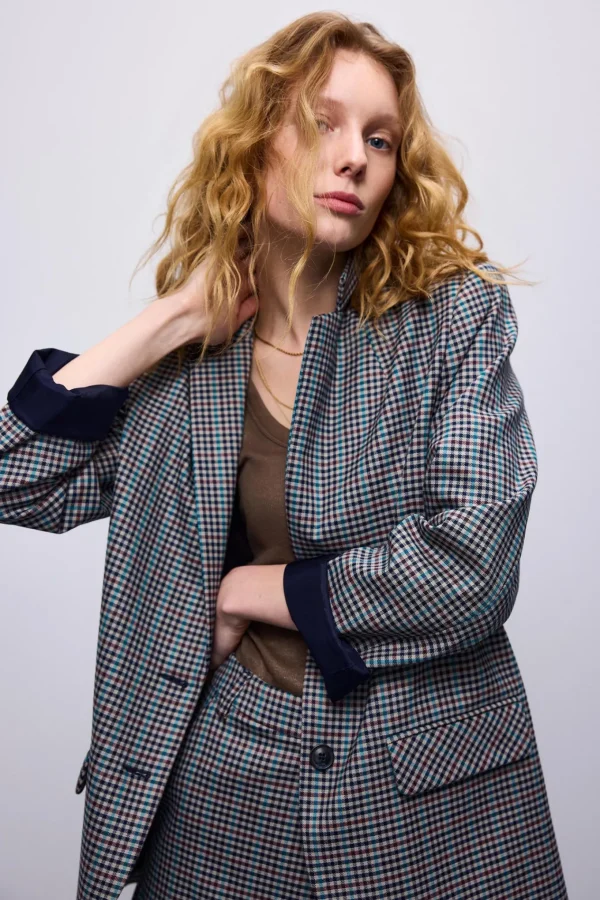 Boyfriend Blazer Met Opgerolde Mouwen>Summum Online