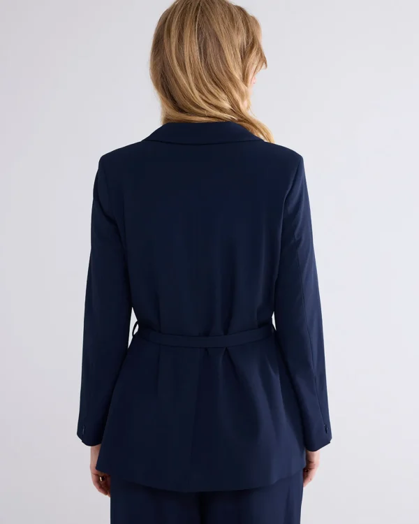 Boyfriend Blazer Met Stoffen Ceintuur>Summum Cheap