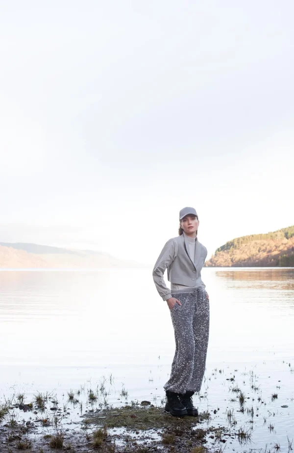 Broek Pailletten Velours>Summum Clearance