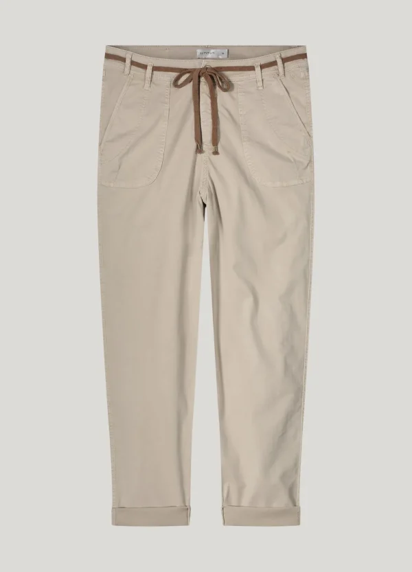 Casual Broek Met Koord>Summum Cheap