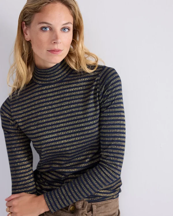 Coltruitje Met Lurex Rib>Summum Discount