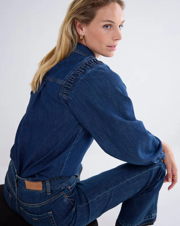Denim Blouse>Summum Best Sale