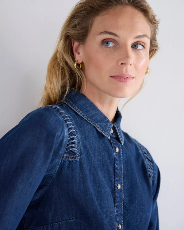 Denim Blouse>Summum Best Sale
