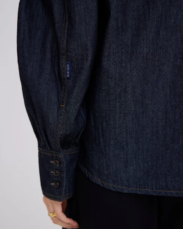 Denim Blouse>Summum Flash Sale