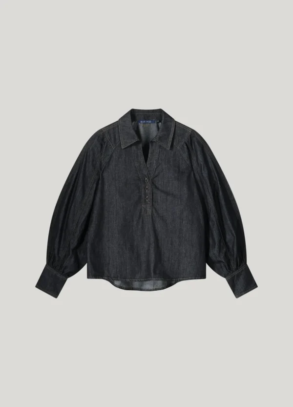 Denim Blouse>Summum Flash Sale