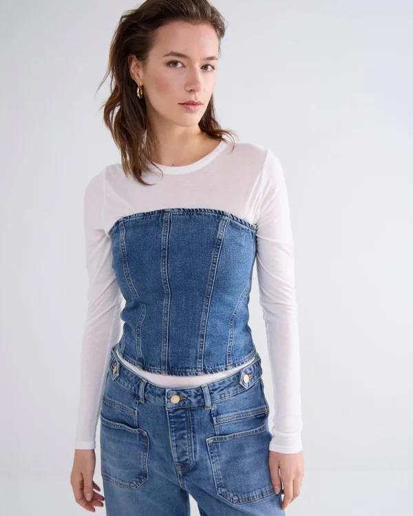 Denim Corset>Summum New