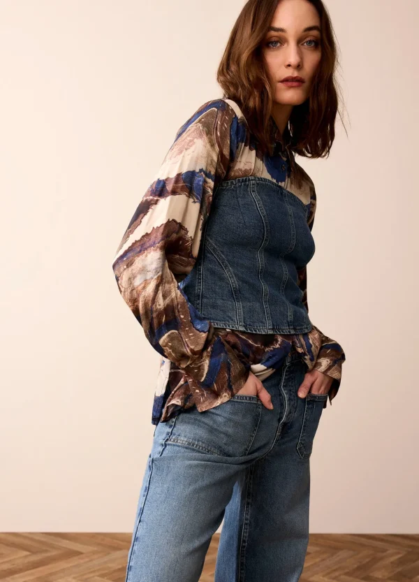Denim Corset>Summum New
