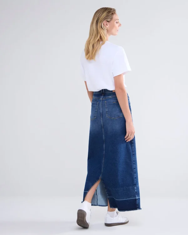 Denim Rok Hoge Split>Summum Hot