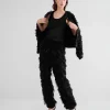 Fluffy Broek Met Franjes>Summum Clearance