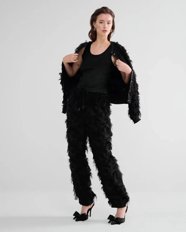 Fluffy Broek Met Franjes>Summum Clearance