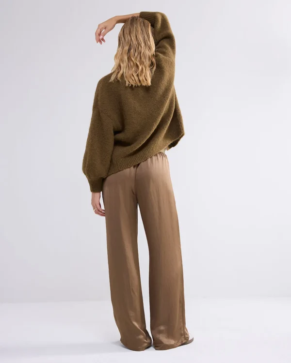 Glanzende Wijde Broek>Summum Cheap