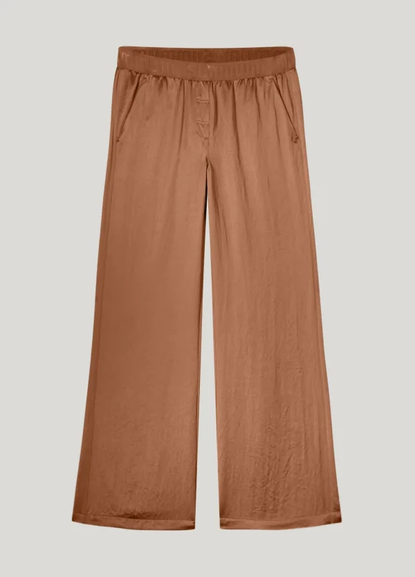 Glanzende Wijde Broek>Summum Hot