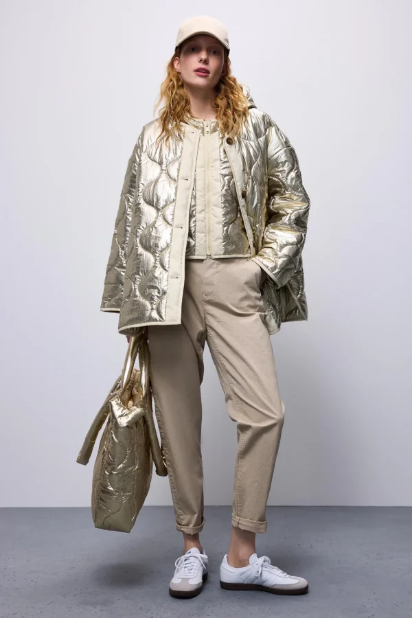 Jacket Quilted Metallic>Summum Fashion
