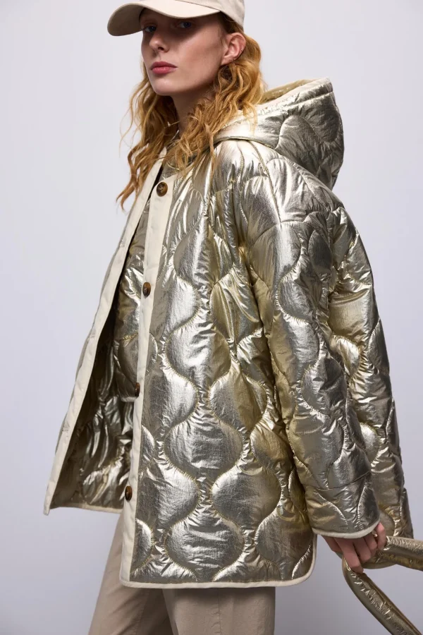 Jacket Quilted Metallic>Summum Fashion