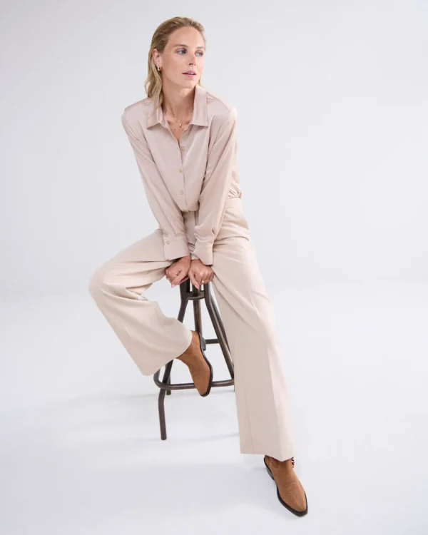 Klassiek Blouse Glanzend>Summum Outlet