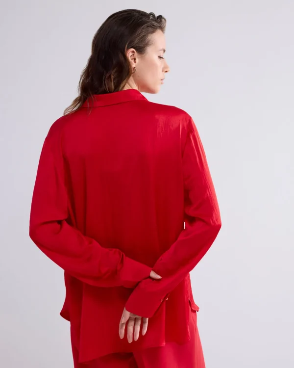 Klassiek Blouse Glanzend>Summum Flash Sale