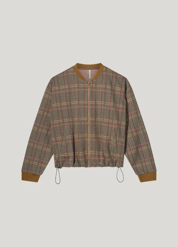 Korte Jacquard Bomber>Summum Best