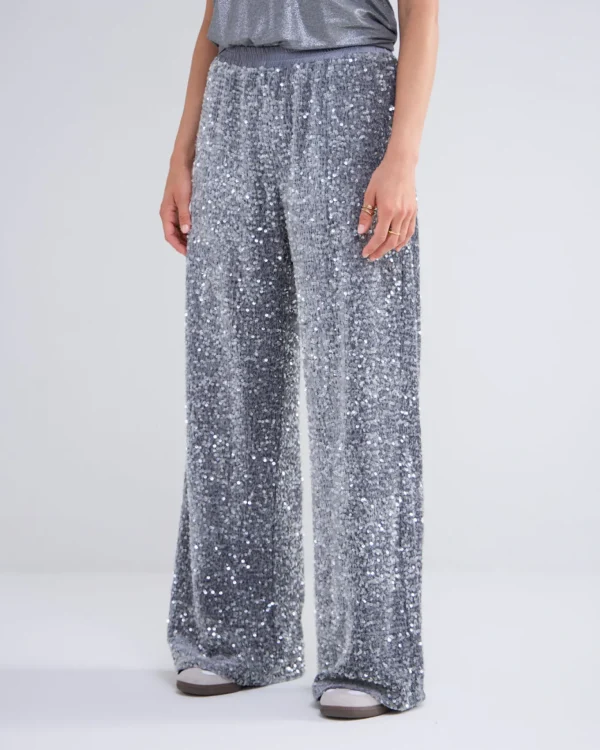 Lange Broek Paillettenstof>Summum Best Sale