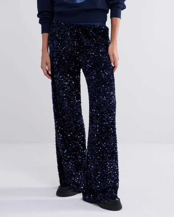 Lange Broek Paillettenstof>Summum Sale