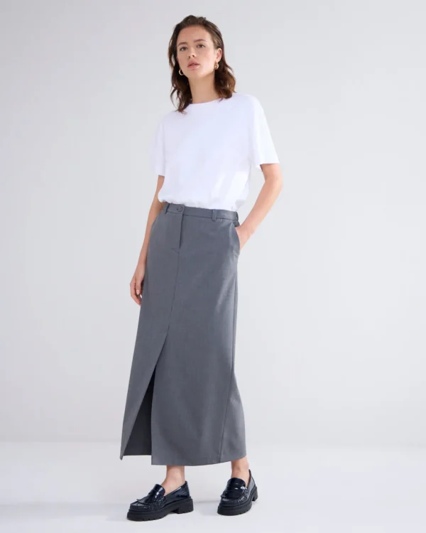 Lange Pencil Rok>Summum Store