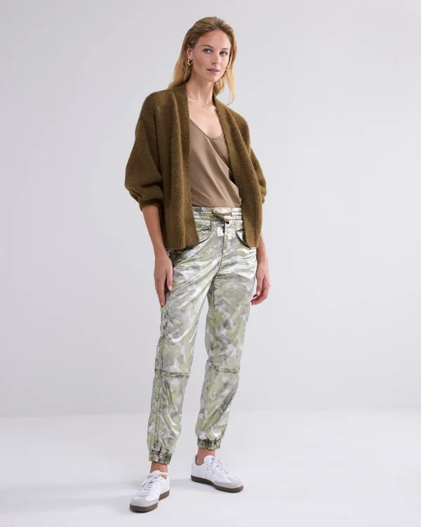 Metallic Jogger Pants>Summum New