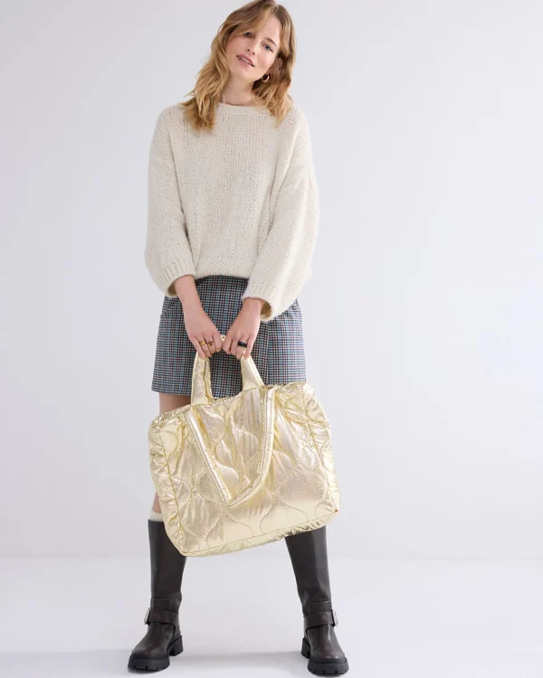 Metallic Puff Bag>Summum Best