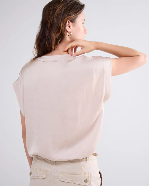 Mouwloze Top Met Kant>Summum Shop