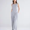 Mouwloze Top Met Taft Achterkant>Summum Fashion