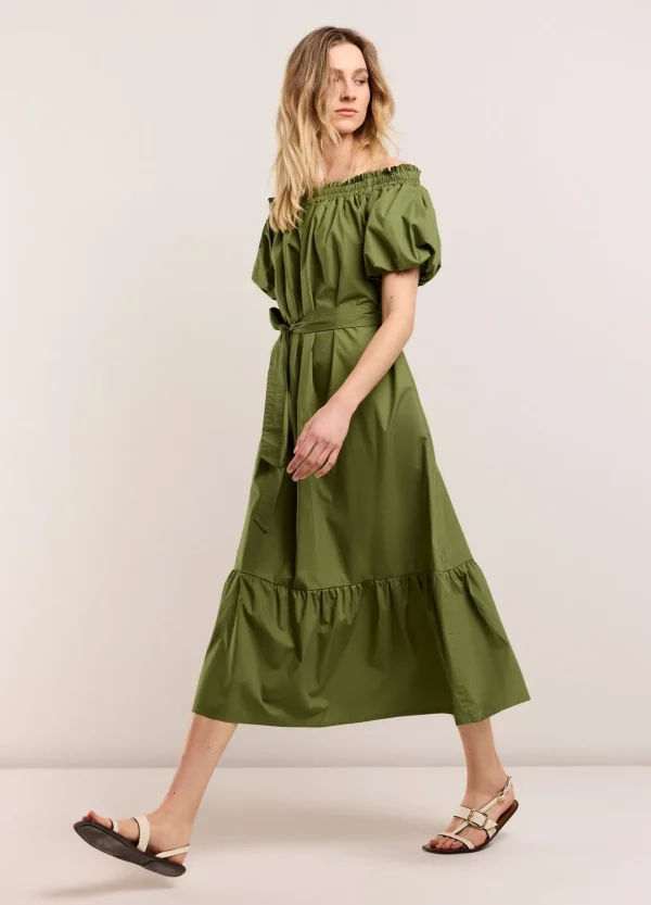 Off Shoulder Jurk>Summum Fashion