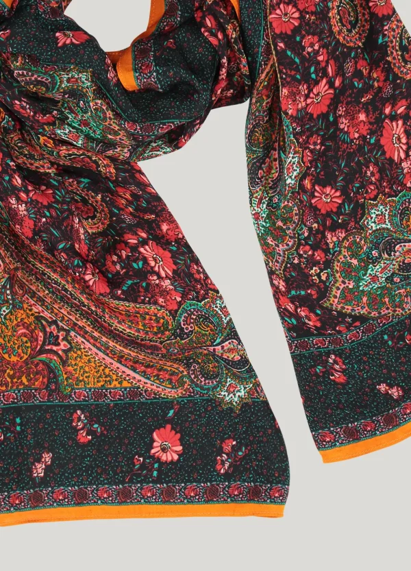 Satijnen Sjaal Paisley>Summum Sale