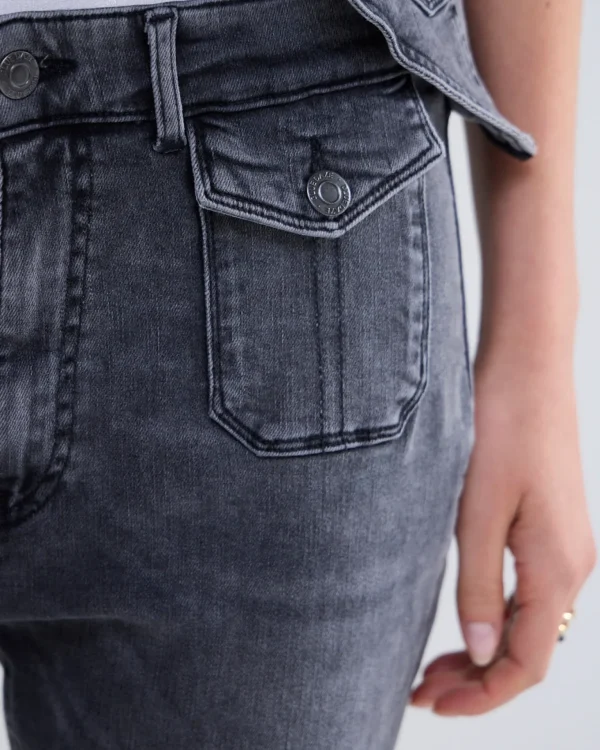 Skinny Flared Jeans>Summum Cheap