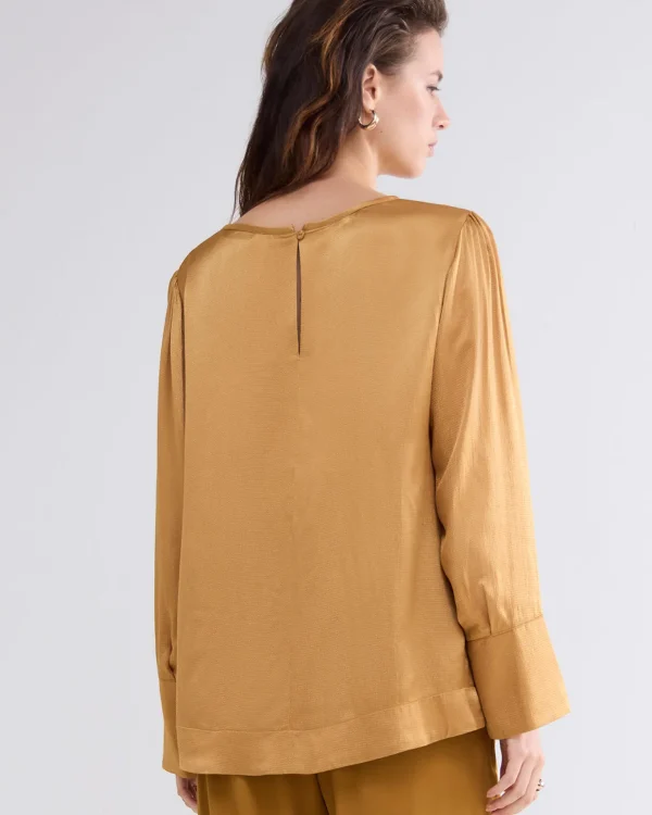 Slanke Top Met Glans>Summum Fashion