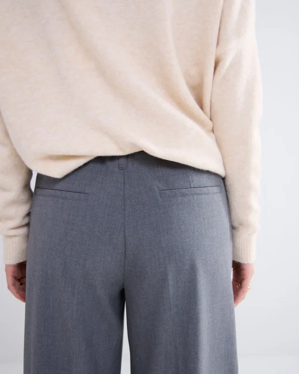Soepelvallende Wijde Broek>Summum Clearance