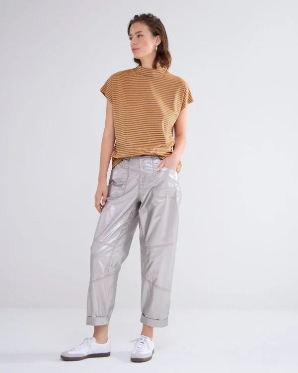 Top Met Aangeknipte Mouwen>Summum Cheap