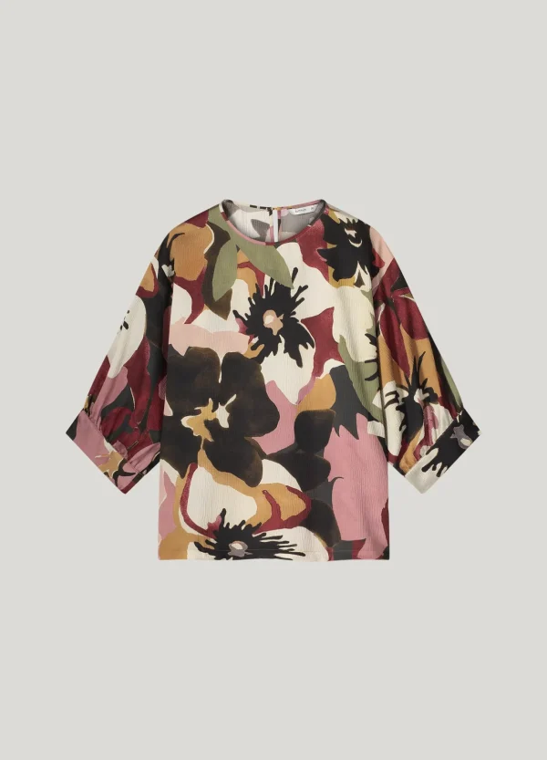 Top Met Bloemenprint>Summum Cheap