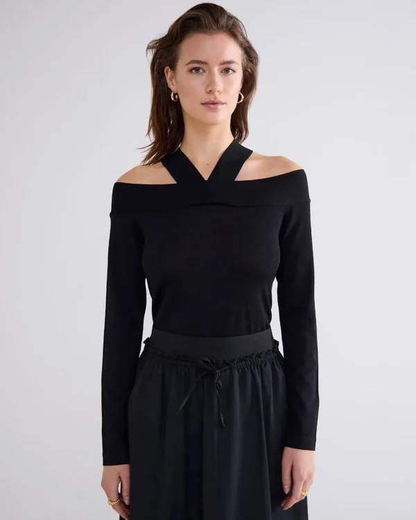 Top Met Blote Schouders>Summum Fashion