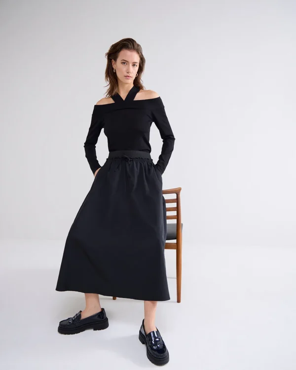 Top Met Blote Schouders>Summum Fashion