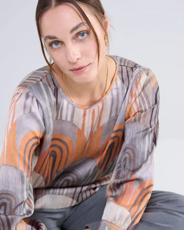 Top Met Pofmouwen En Splitjes>Summum Discount