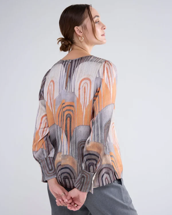 Top Met Pofmouwen En Splitjes>Summum Discount