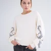 Trui Botanisch Borduurwerk>Summum Sale